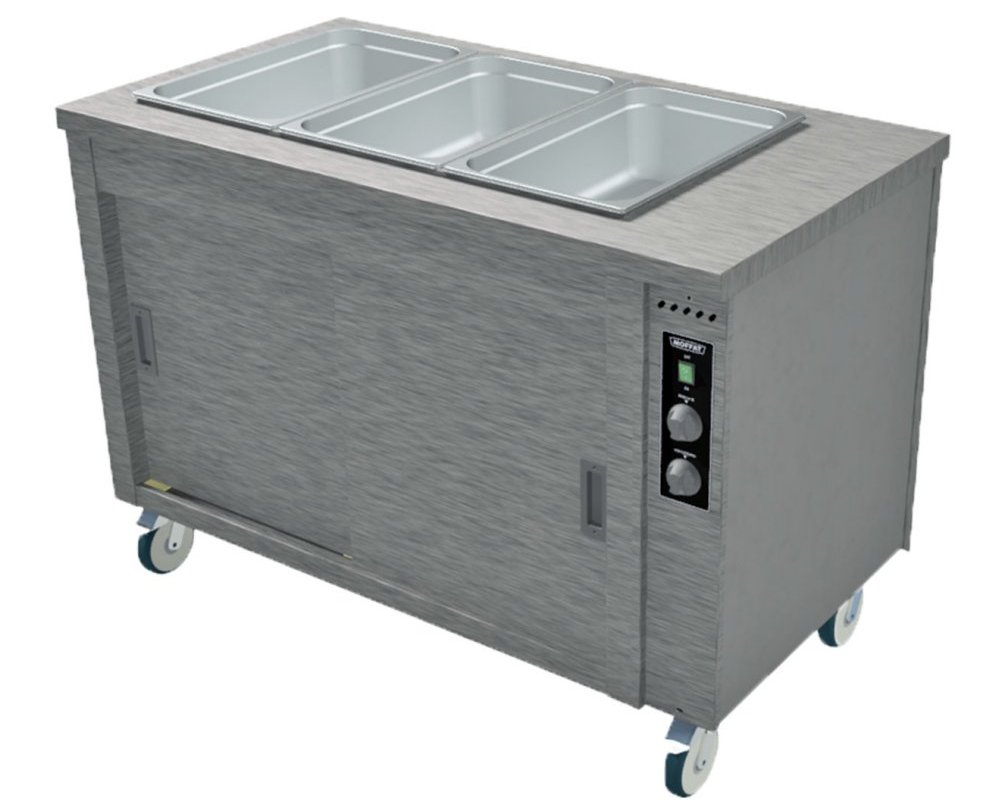 Moffat HB3 Bain Marie Hot Cupboard W1275mm